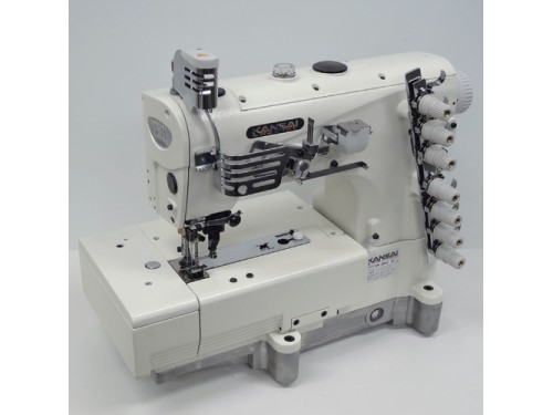 2-х игольная швейная машина 2-х ниточного цепного стежка KANSAI SPECIAL NL-5802GL (1/4”)