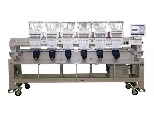 6-ти головочный вышивальный автомат с цилиндрической платформой SWF KX-UH1506-45