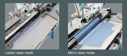 JUKI AC-172N-1790AN — Единый петельный индексатор как для мужских, так и для женских рубашек