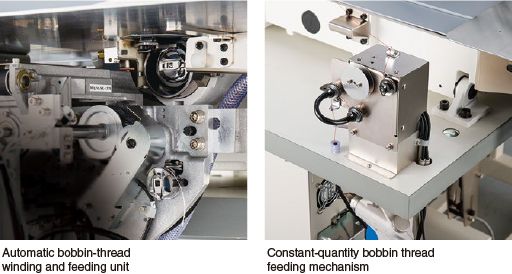 JUKI AMS-221FH3020R / AMS-221FH3020R /AW-3 — AW-3 — автоматическое устройство намотки и подачи нижней нити (опция)