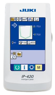 JUKI AP-876 — Большой цветной ЖК-дисплей