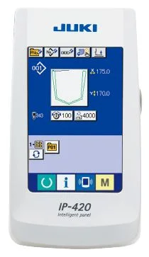 JUKI AP-876 — Большой цветной ЖК-дисплей