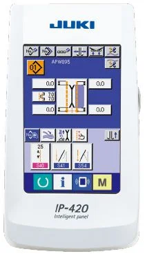 JUKI APW-896N — Большой цветной ЖК-дисплей (IP-420)