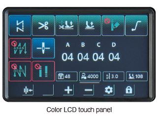 JUKI DDL8000CSM — EFLeCS с различными функциями