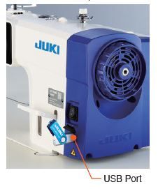 JUKI DDL8000CSM — Блок управления и USB-порт