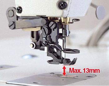 JUKI DLU-5490N — Больший подъём прижимной лапки