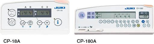 JUKI DLU-5490N — Панель управления можно выбрать в соответствии с процессом (CP-18A, CP-180A)