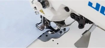 JUKI DMN-5420NDD-7 — Нож достаточно острый для резки любого типа материала