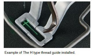 JUKI Belt-loop attaching machine — Упрощённое выравнивание позиции шитья