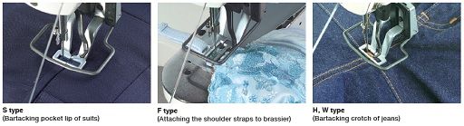 JUKI Belt-loop attaching machine — 