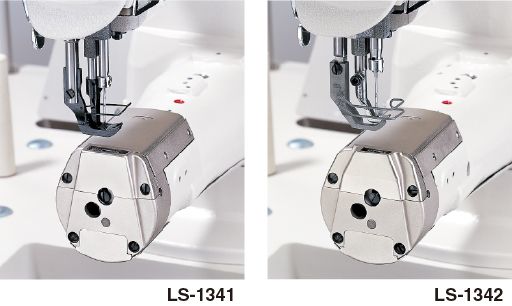 JUKI LS-1342 — Отличное качество шитья острых изгибов