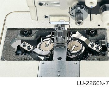 JUKI LU-2216N-7 — Надёжная обрезка нити