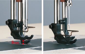 JUKI LU-2868AL-7 — Механизм переменного вертикального движения шагающей лапки и прижимной лапки