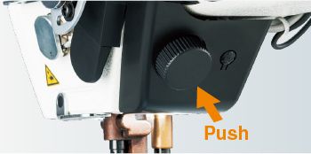 JUKI LU-2810VA70BBSZ/X73235 — Улучшение эргономичности с помощью вращающегося регулятора