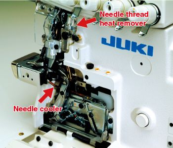 JUKI MO-6914C — Теплоотводчик игольной нити и охладитель иглы в стандартной комплектации