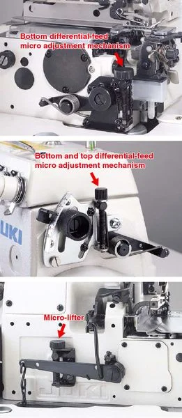 JUKI MO-6914R — Машина разработана с расчетом на увеличенный срок службы