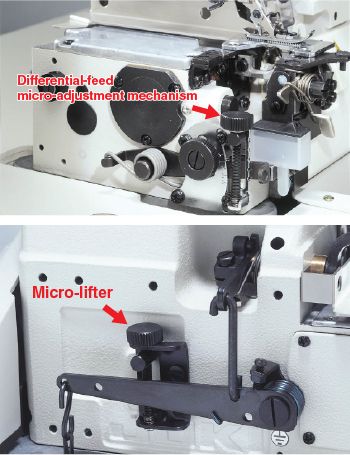 JUKI MO-6904S — Машина была разработана с намерением обеспечить продленный срок службы