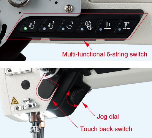 JUKI PLC-2710VS-7 / PLC-2710NVS-7 — Ручной блок управления различными операциями