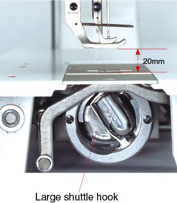 JUKI TU-273U — Увеличенный подъём прижимной лапки